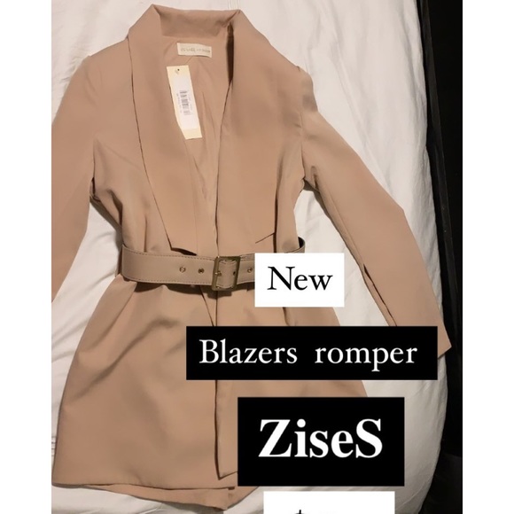 Pants - Blazer romper